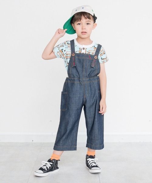 サロペット オーバーオール サロペット　8分丈 キッズ 子供服 男の子 女の子 | Rag Mart | 13