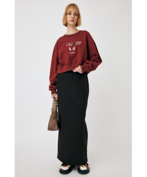 トレーナー スウェット 「ZOZO・一部店舗限定」PATCHED OVAL MOUSSY LOGO プルオーバー レディース ZOZO・一部店舗限定】PATCHED OVAL MOUSSY LOGO プルオーバー