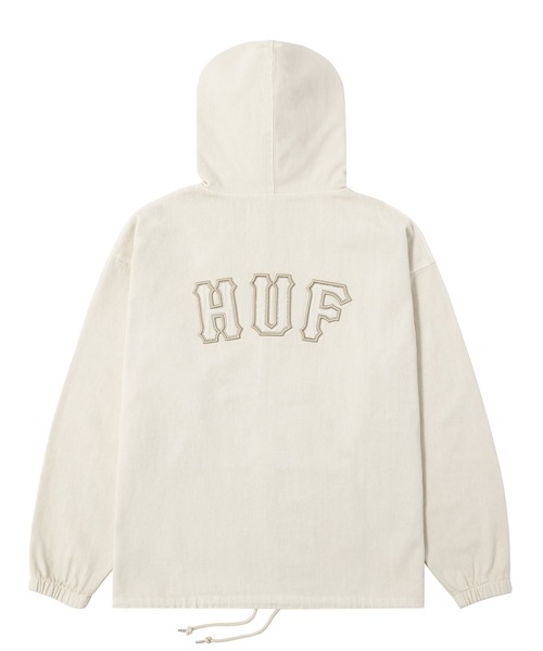 HUF パーカー ARCH LOGO ZIP HOODIE / ハフ ジップフーディー メンズ 