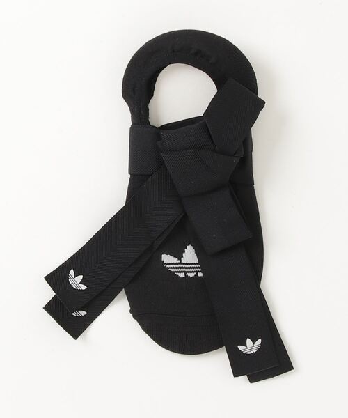 adidas★バレエ ソックス★ロゴ入りロングリボンがかわいい！ adidas☆バレエ ソックス☆ロゴ入りロングリボンがかわいい