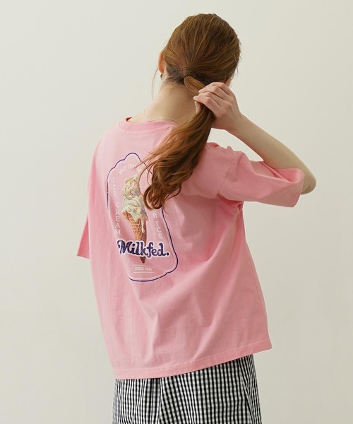 tシャツ ICE CREAM WIDE S/S TEE レディース