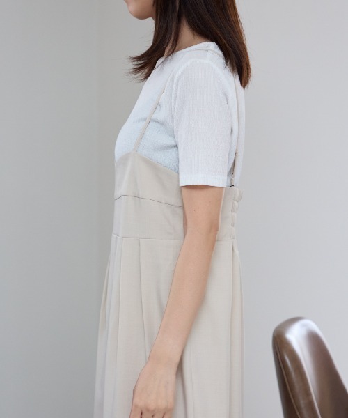 -M-medium サロペット ホワイト M-medium サロペット ホワイト