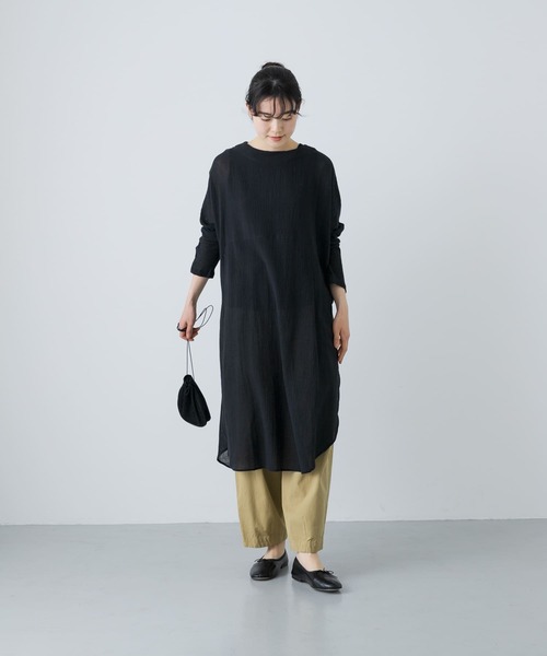 数々の賞を受賞 かぐれ チュニック ガーゼロングチュニック : ZOZOTOWN Yahoo!店 トップス