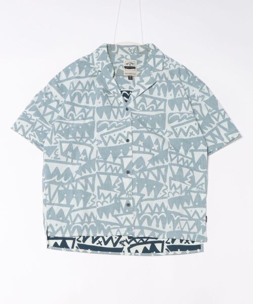 ブラウス シャツ BILLABONG レディース 「BB GALLERY」 ZACK S/S SHIRTS 半袖シャツ 「2025年春夏モデル」/ビラ