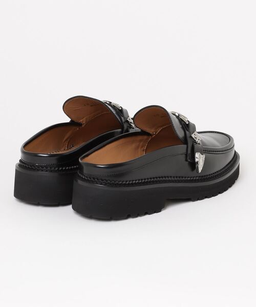 TOGA VIRILIS ローファー BLACK POLID SHOES メンズ : ZOZOTOWN