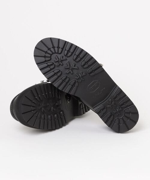 ローファー BLACK POLID SHOES メンズの画像