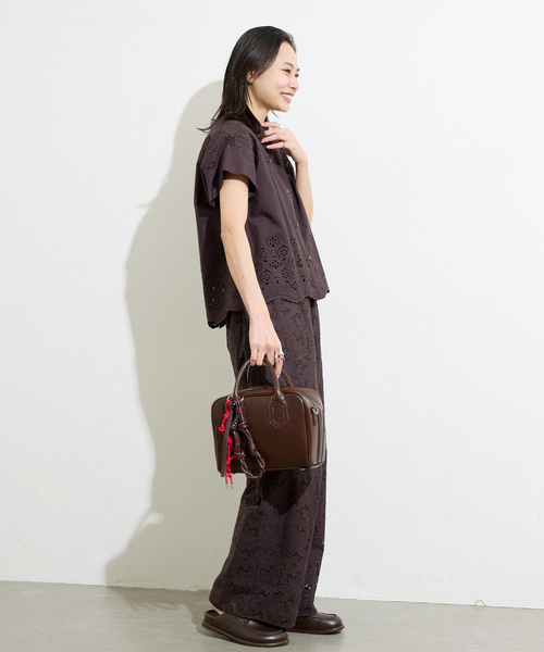 美品✨ TICCA ティッカ レースフレンチシャツ コットン 洗える TICCA(ティッカ)のレースフレンチシャツ通販 | 集英社HAPPY PLUS