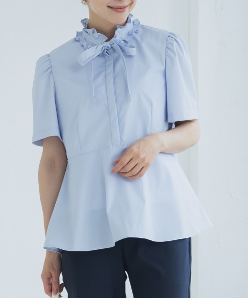Sono（ソーノ） ブラウス シャツ 「SONO/ソーノ」リボンタイレディ