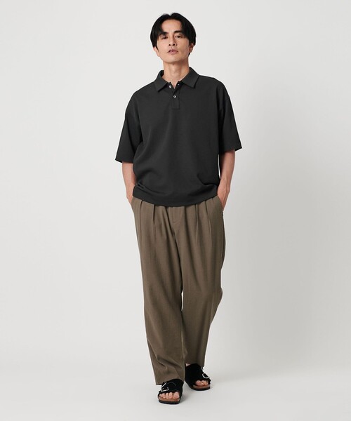 BEAUTY＆YOUTH UNITED ARROWS ポロシャツ Air Dobby ワイド