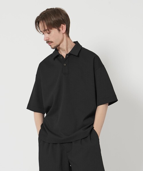 BEAUTY & YOUTH エア ドビー ワイドテーパード ポロシャツ BEAUTY&YOUTH UNITED ARROWS（ビューティーアンドユース