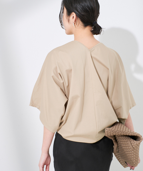 journal standard L'essage tシャツ デザインフォルムカットソー