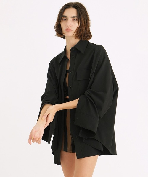 CLANE（クラネ） ラッシュガード RASH GUARD HUGE SHIRTS レディース