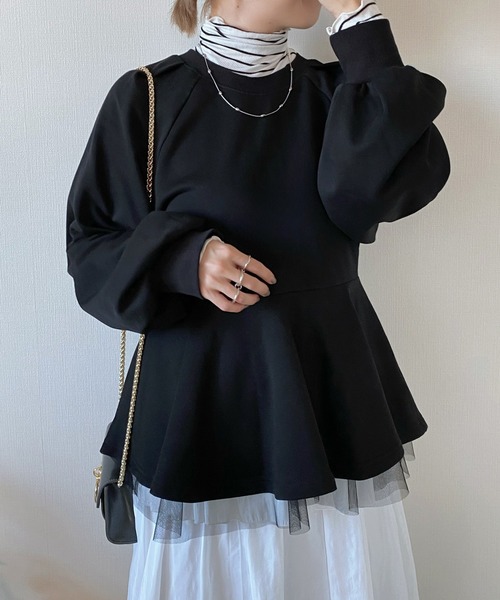 [JUNOAH] тренировочный cut and sewn MEDIUM. серый женский 