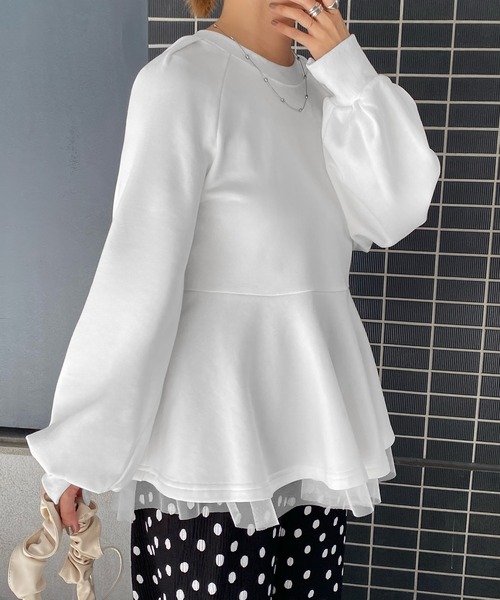 [JUNOAH] тренировочный cut and sewn MEDIUM. серый женский 