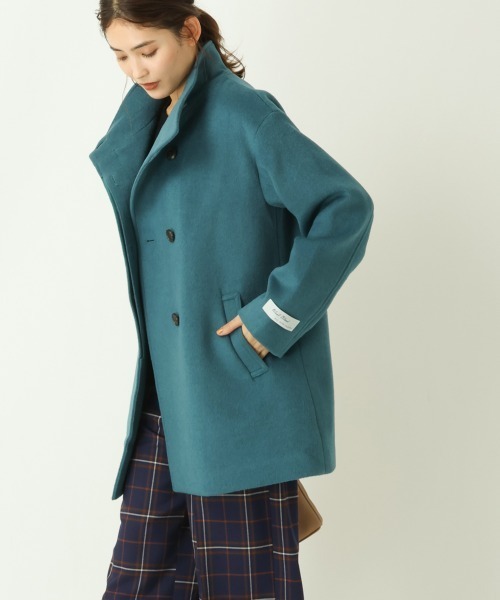 「a.v.v」 ステンカラーコート 38 モカ レディース_画像2