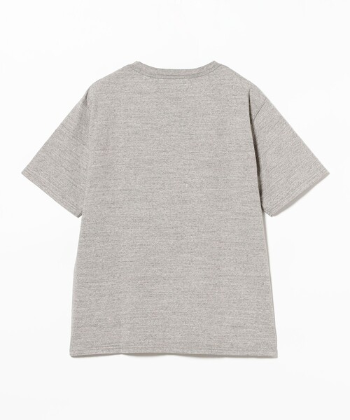 REMI RELIEF Logo M カットソー(7分袖) グレー REMI RELIEF（レミ レリーフ） tシャツ 「別注」REMI RELIEF / Pocket