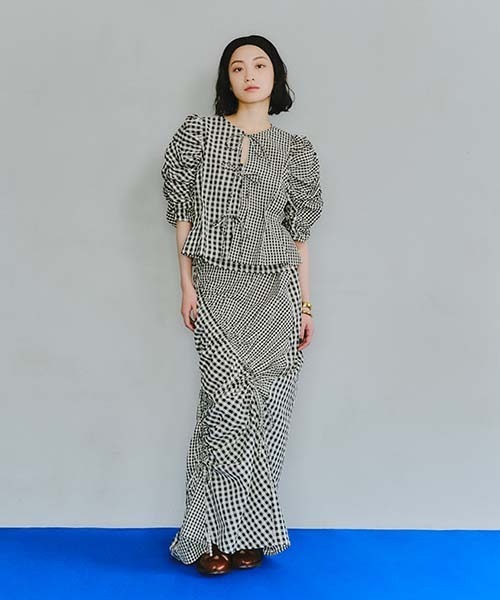 styling/ ギャザースリーブブラウス styling/ ブラウス シャツ 「販路限定カラーあり