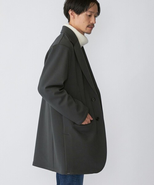 SHIPS（シップス） チェスターコート MEDIUM ブラウン メンズ