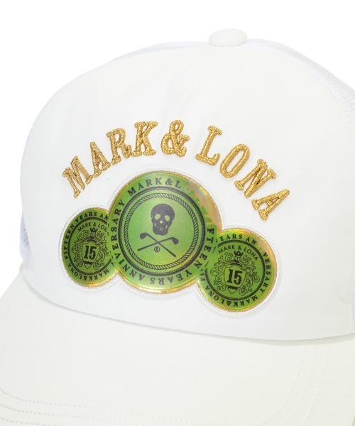 MARK&LONA - MARK&LONAフリーサイズキャップ☆メンズ MARK&LONA 「MARK & LONA」 キャップ FREE ピンク メンズ