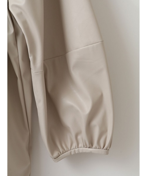 「enchainement」 7分袖ブラウス 38 ライトグレー レディース_画像3