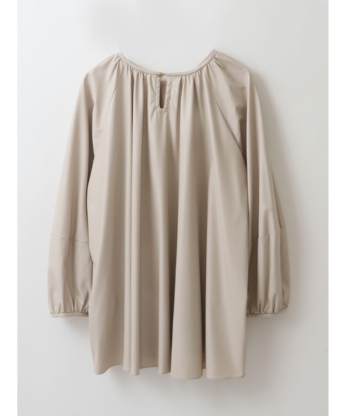 「enchainement」 7分袖ブラウス 38 ライトグレー レディース_画像5