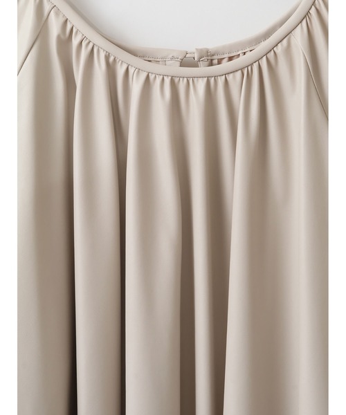 「enchainement」 7分袖ブラウス 38 ライトグレー レディース_画像6