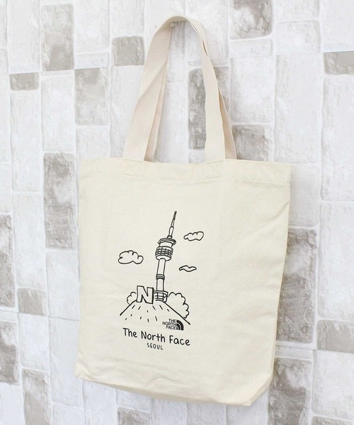 THE NORTH FACE TNF コットントートバッグ COTTON TOTE_SEOUL THE NORTH FACE トートバッグ TNF コットントートバッグ ソウル