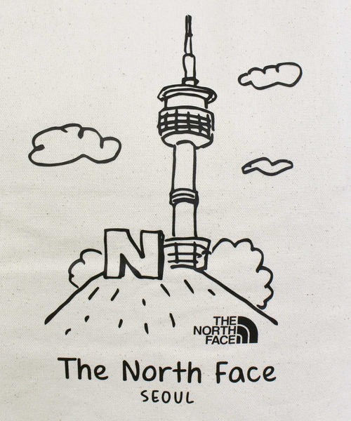 THE NORTH FACE TNF コットントートバッグ COTTON TOTE_SEOUL THE NORTH FACE トートバッグ TNF コットントートバッグ ソウル