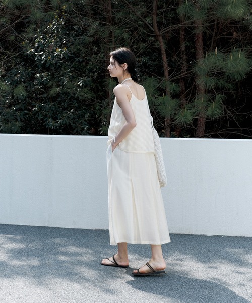 tageechita ワンピース 「tageechita」レイヤードデザイン キャミ