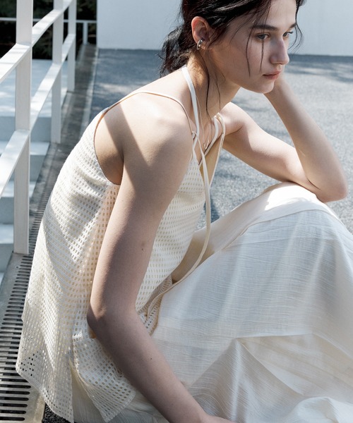 tageechita ワンピース 「tageechita」レイヤードデザイン キャミ