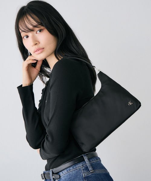 カルバンクライン ショルダーバッグ ブラック Calvin Klein（カルバン・クライン） ショルダーバッグ バッグ サテン
