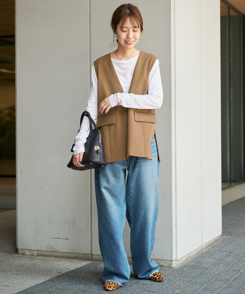 Spick & Span ジレ　新品 ウーステッドジレ（ジレ）｜Spick and Span（スピック＆スパン