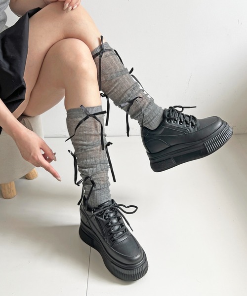 Shoes in Closet（シュークロ） スニーカー +7.5cm 厚底