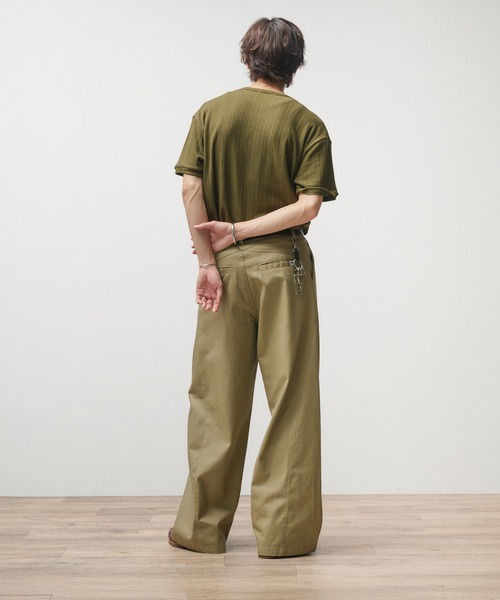 パンツ ALOUND TWOTUCK TAPERED CHINO PANTS XL 5271008_Olive_Night?wid=180&