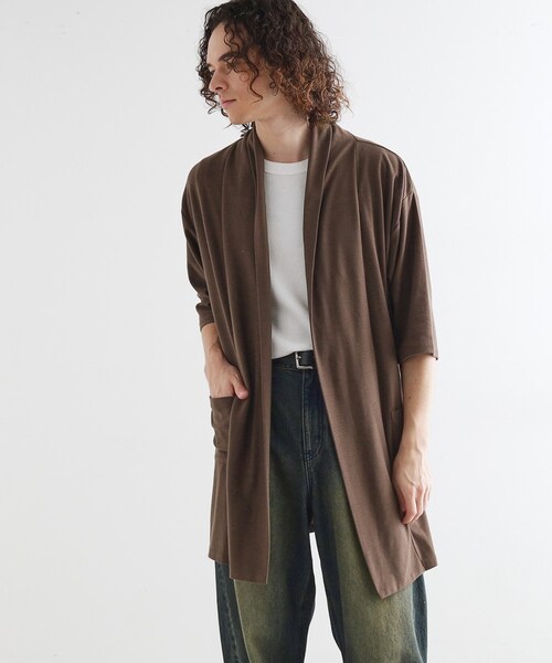 2017AW ツモリチサト ロングカーディガン コーディガン UVケア／接触冷感】マルチ機能 シアー ロング カーディガン