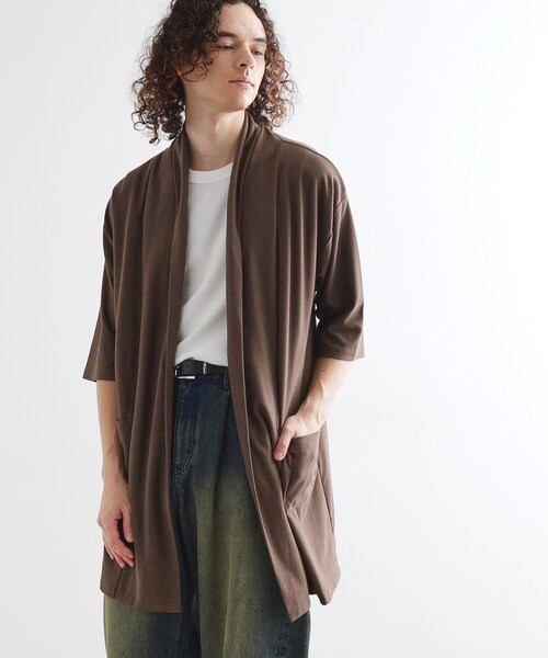 tk.TAKEO KIKUCHI（ティーケータケオキクチ） カーディガン ショール