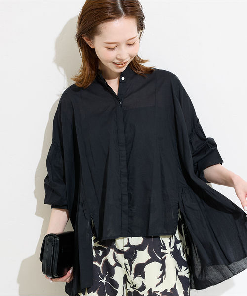 JOURNAL STANDARD ブラウス シャツ バックギャザーブラウス