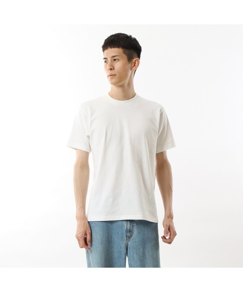 「HANES」 半袖Tシャツ M ホワイト メンズ