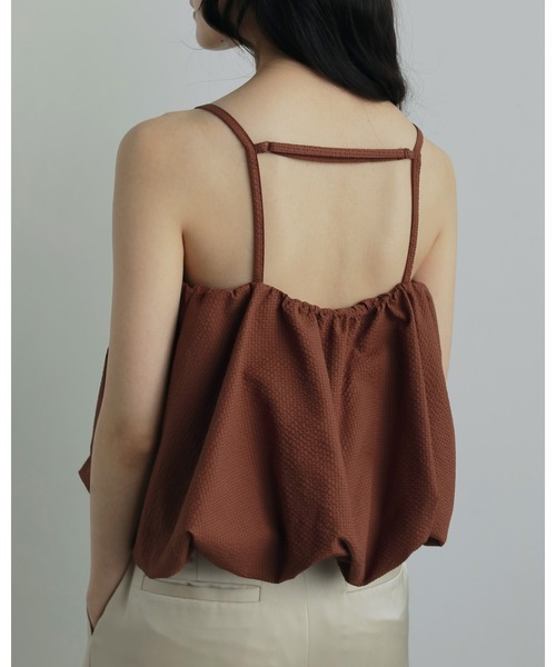 トップス anuke /Backopen Balloon Camisole ànuke online store（アンヌーク） / Backopen Balloon