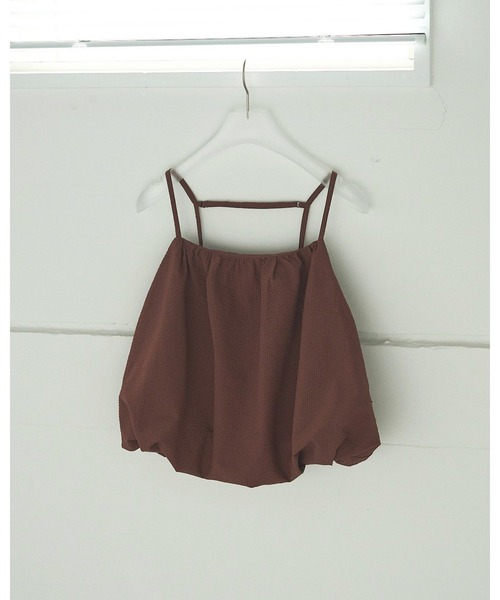 anuke キャミソール Backopen Balloon Camisole : ZOZOTOWN