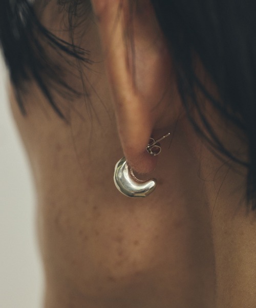 ピアス SILVER925 ヒラールピアス レディース メンズの画像