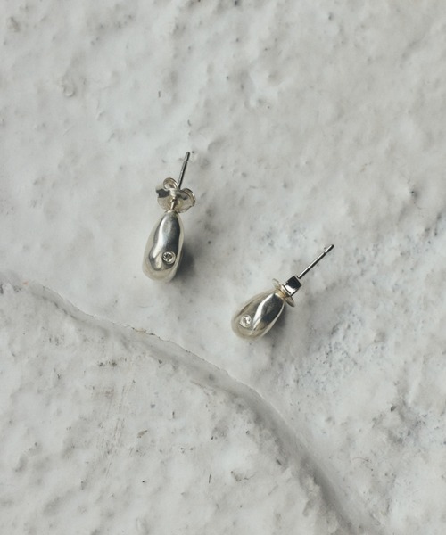 ピアス SILVER925 ヒラールピアス レディース メンズの画像