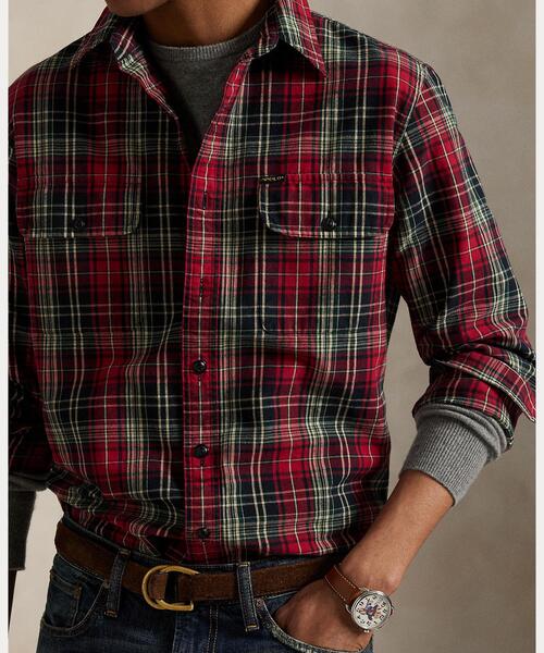 【Polo Ralph Lauren】チェックシャツ クラシックフィット XS POLO RALPH LAUREN（ポロ・ラルフローレン） シャツ クラシック