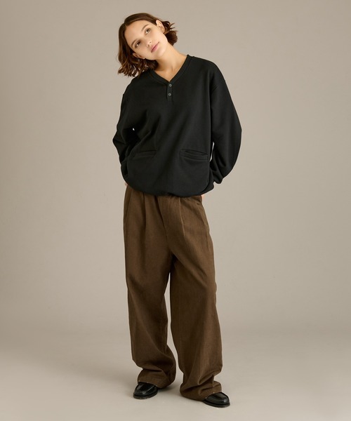 WETTEMPT トレーナー スウェット HENRY NECK SWEAT / ヘンリーネック