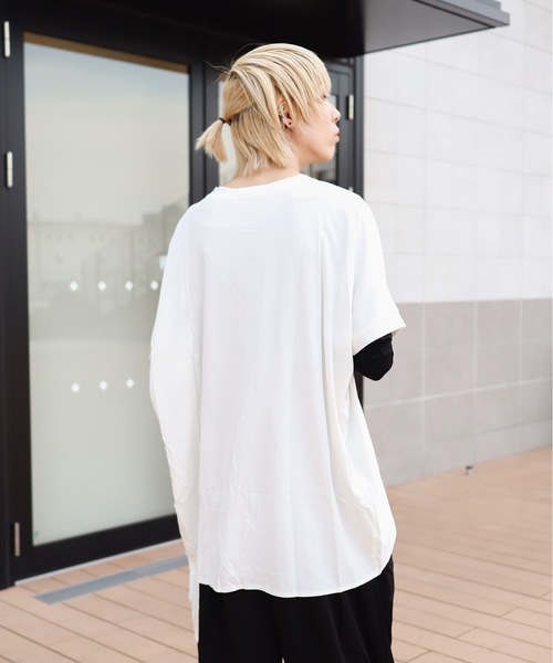 「rovtski」 「brillante」半袖カットソー FREE ブラック レディース_画像6