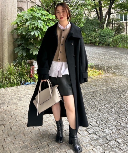 FRAY I.D（フレイ・アイディー） コート 1 ブラック レディース