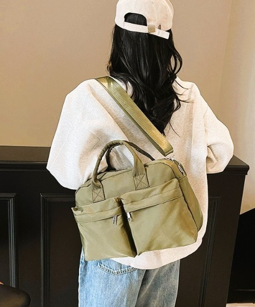 shameless ショルダーバッグ バッグ マルチポケットクロスバッグ