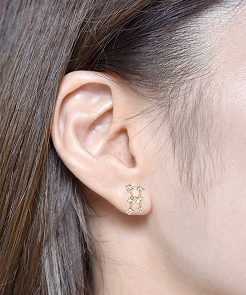 Flowering（フラワーリング） ピアス ガーリー/リボン/ハート/星座