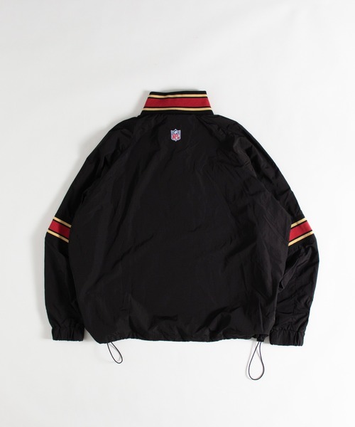 Perushu ナイロンブルゾン「NFLコラボ」 X-LARGE ブラック メンズ
