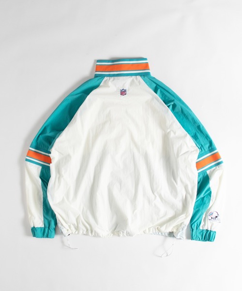 Perushu ナイロンブルゾン「NFLコラボ」 X-LARGE ブラック メンズ